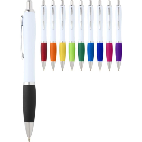 Stylo personnalisé à bille en plastique recyclé Nash