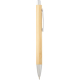Set personnalisable stylo et porte-mine en bambou Oblys