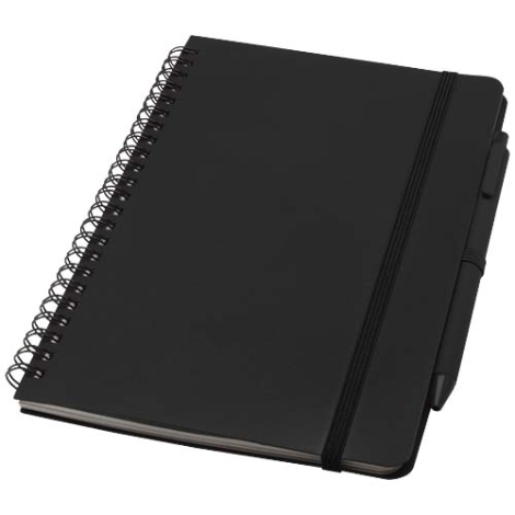 Carnet recyclé publicitaire A5 avec stylo Thalaasa
