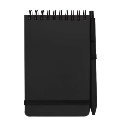 Carnet personnalisé A6 recyclé avec stylo Thalaasa