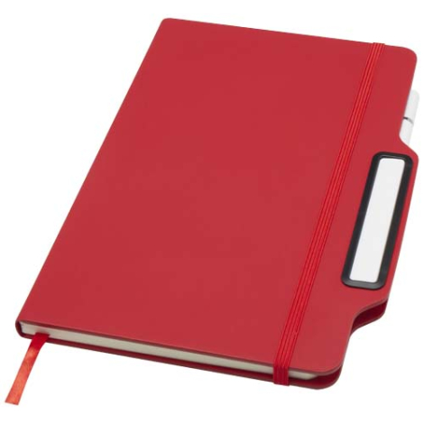 Carnet A5 publicitaire stylo-crayon et support de téléphone Nexus