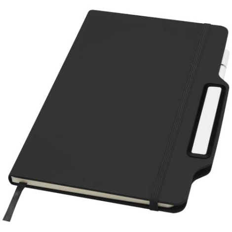 Carnet A5 publicitaire stylo-crayon et support de téléphone Nexus