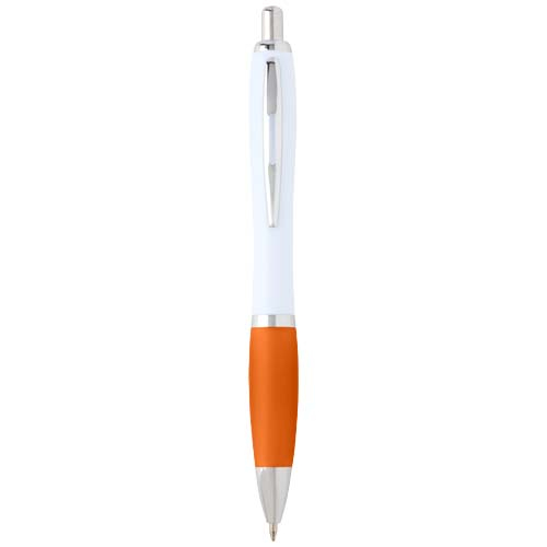 Stylo bille recyclé publicitaire Nash Orange