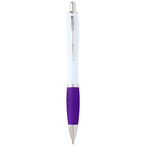 Stylo bille recyclé publicitaire Nash Violet