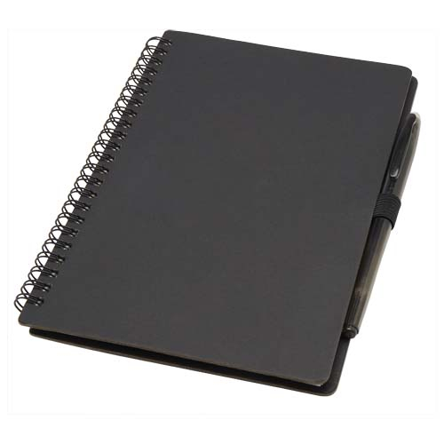 Carnet personnalisable A5 et stylo effaçable Slate Noir