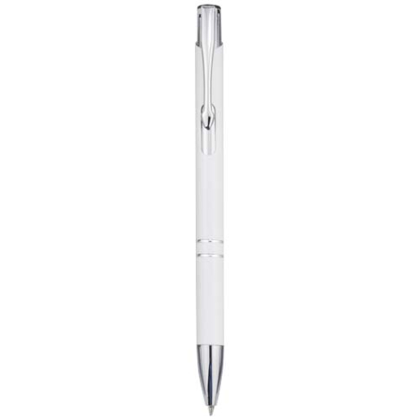 Stylo en aluminium recyclé promotionnel Moneta