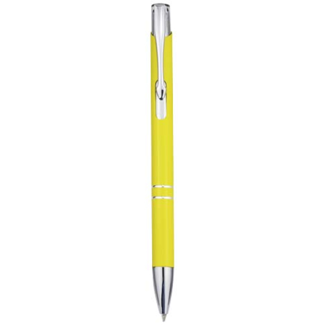 Stylo en aluminium recyclé promotionnel Moneta