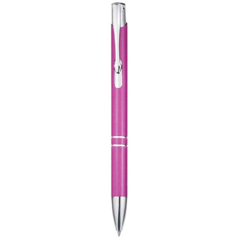 Stylo en aluminium recyclé promotionnel Moneta