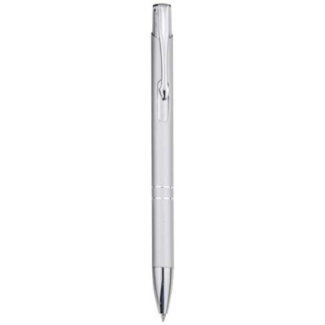 Stylo en aluminium recyclé promotionnel Moneta