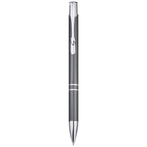 Stylo en aluminium recyclé promotionnel Moneta