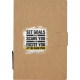 Livret publicitaire de notes autocollantes avec stylo Swift