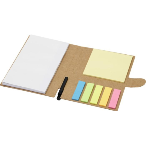 Livret publicitaire de notes autocollantes avec stylo Swift