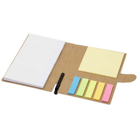 Livret publicitaire de notes autocollantes avec stylo Swift