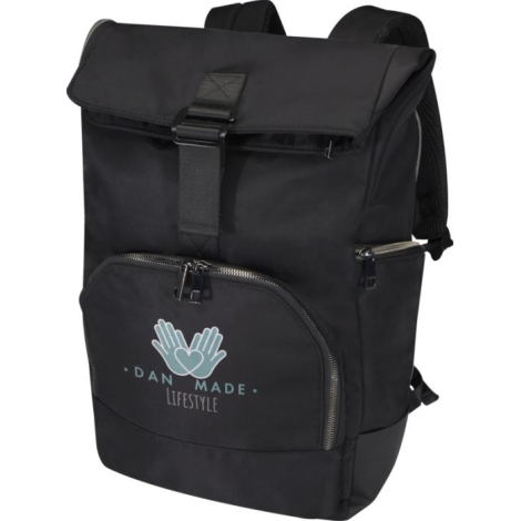 Sac à dos rolltop publicitaire recyclé GRS écran 15" Rhine