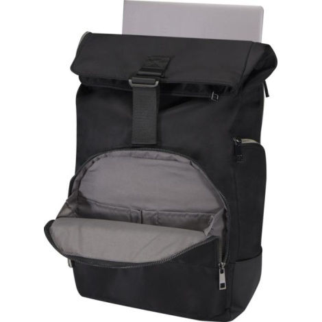 Sac à dos rolltop publicitaire recyclé GRS écran 15" Rhine