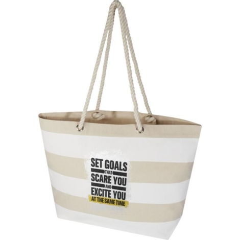 Tote bag de plage personnalisé coton recyclé 270g Florida