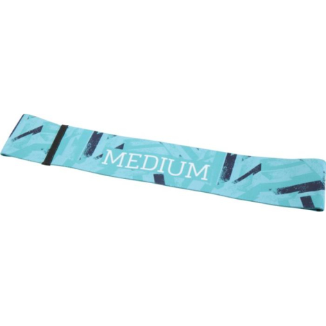Bande de fitness en sublimation à personnaliser résistance moyenne