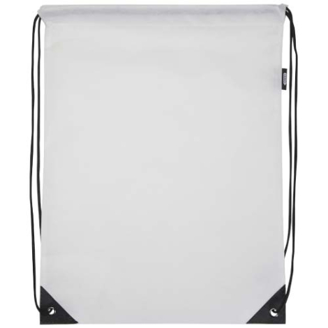 Gym-bag non tissé recyclé GRS à personnaliser 5L Evergreen