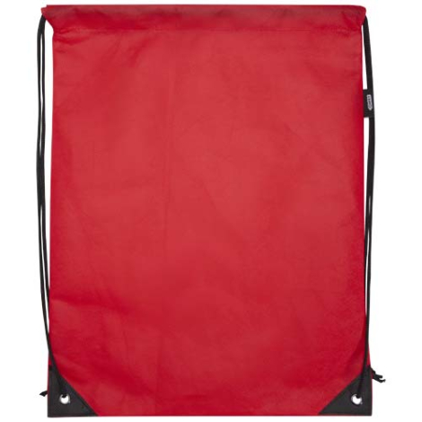 Gym-bag non tissé recyclé GRS à personnaliser 5L Evergreen