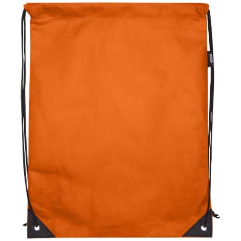 Gym-bag non tissé recyclé GRS à personnaliser 5L Evergreen