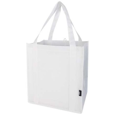 Tote-bag intissé publicitaire recyclé GRS avec fond rigide Liberty