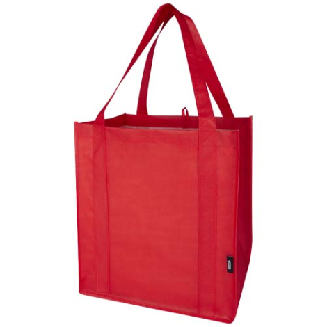 Tote-bag intissé publicitaire recyclé GRS avec fond rigide Liberty
