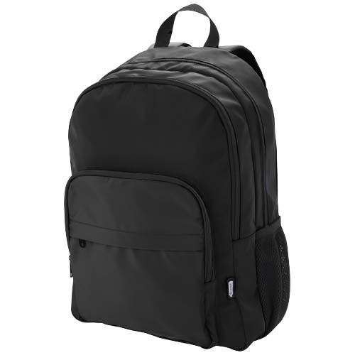 Sac à dos écran 15'' recyclé personnalisable Trend Plus Noir