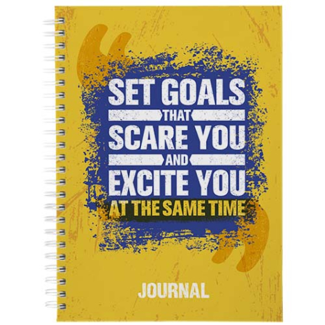 Journal de bord promotionnel A5 Desk-Mate®