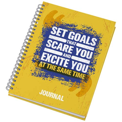 Journal de bord promotionnel A5 Desk-Mate®