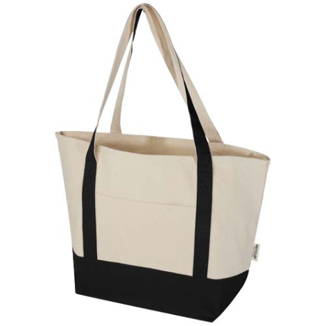 Sac shopping publicitaire coton recyclé GRS 320g Sam
