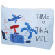 Trousse personnalisée en sublimation rPET Grand modèle Ayla