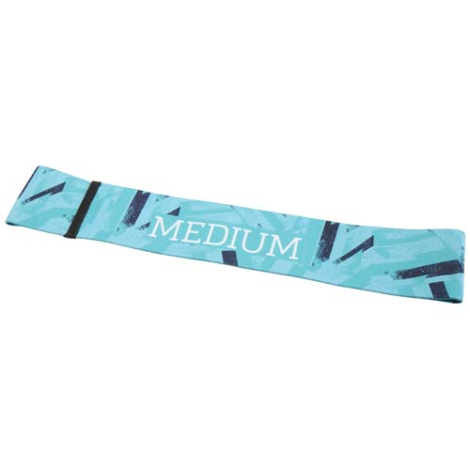 Bande de fitness en sublimation à personnaliser résistance moyenne