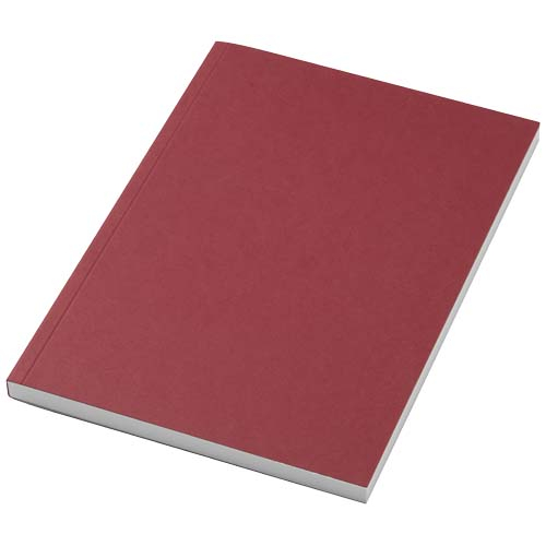 Carnet A5 personnalisable à couverture souple Novella Austen Rouge