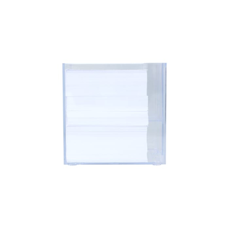 Bloc promotionnel de papier 10x10x10cm avec compartiments