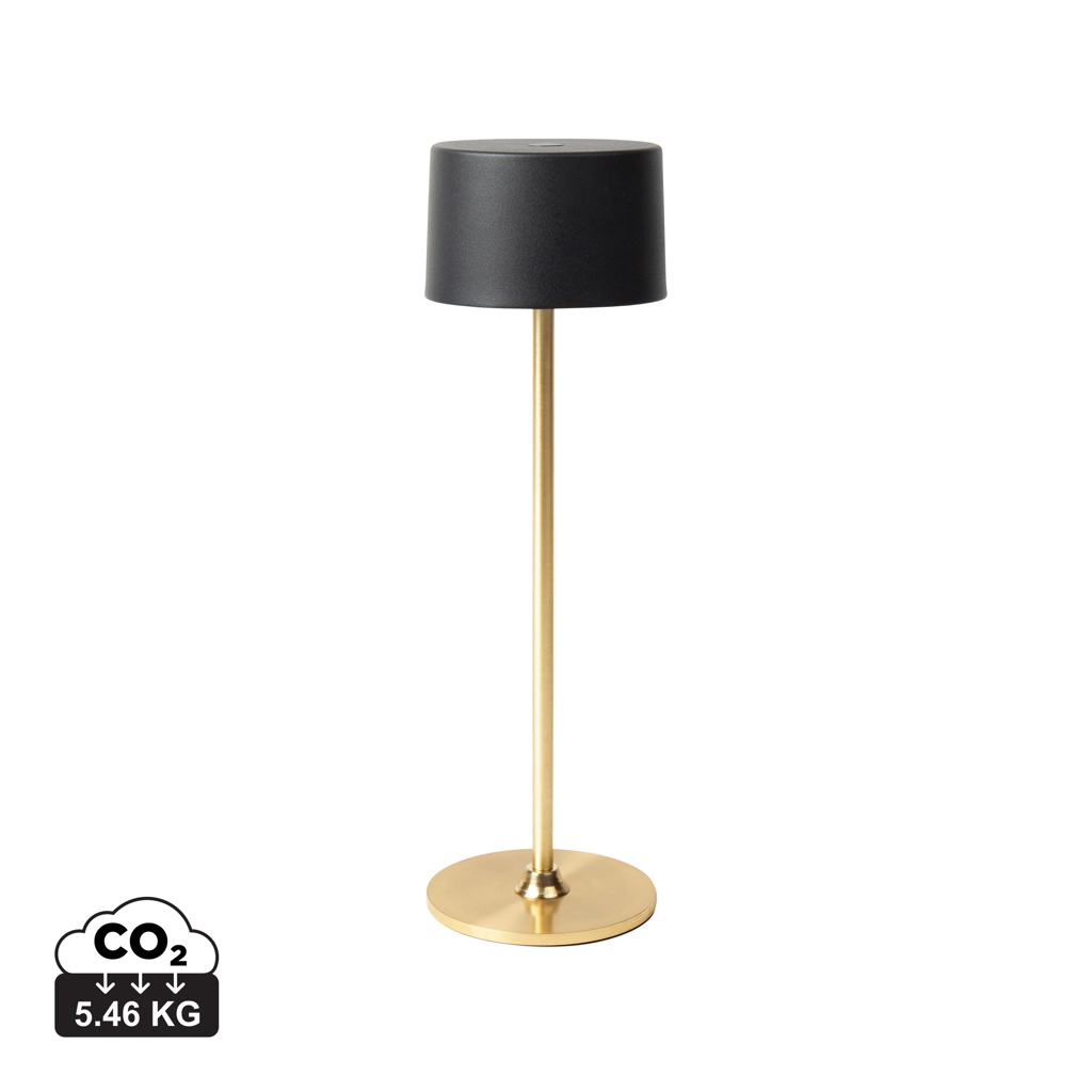 Lampe rechargeable personnalisée Nauro VINGA Doré