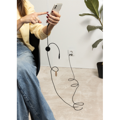 Câble publicitaire de 3 mètres en rPET RCS Terra