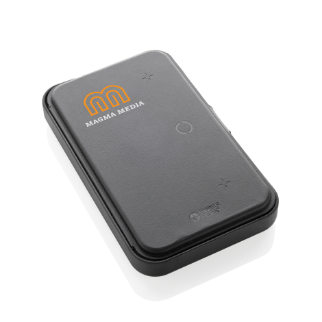 Étui publicitaire de voyage avec chargeur PU RCS Swiss Peak