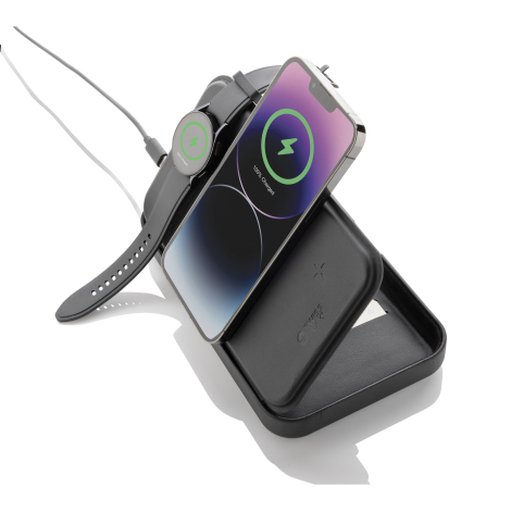 Étui publicitaire de voyage avec chargeur PU RCS Swiss Peak