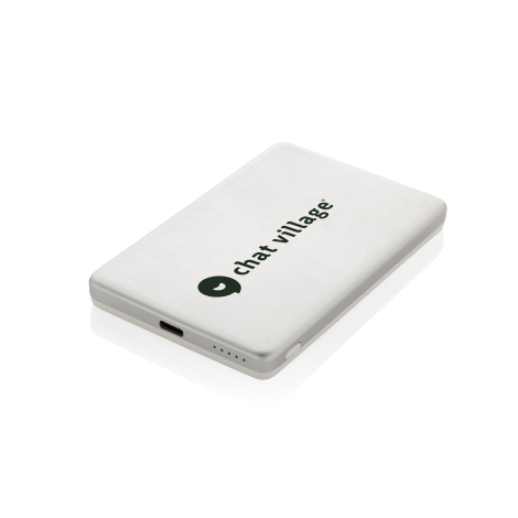Powerbank publicitaire 5000mAh et 5W alu recyclé Orion