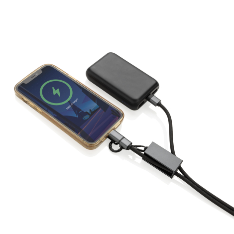 Cordon téléphone recyclé 60W promotionnel et chargeur Terra