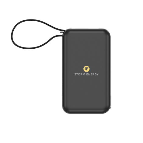 Chargeur hybride 65W 10 000 mAh recyclé personnalisable Eureka