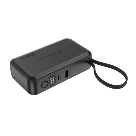 Chargeur hybride 65W 10 000 mAh recyclé personnalisable Eureka