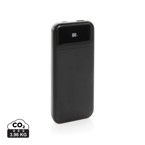 Powerbank 10.000mAh recyclé personnalisable avec câbles Turbopack