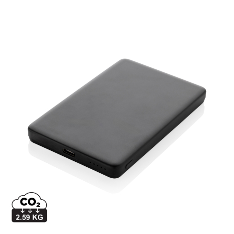 Powerbank publicitaire 5000mAh et 5W alu recyclé Orion