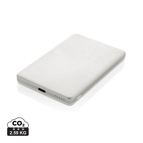 Powerbank publicitaire 5000mAh et 5W alu recyclé Orion