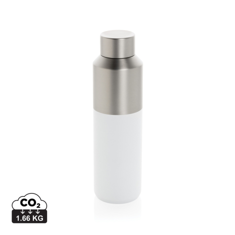 Bouteille publicitaire 600ml en acier recyclé RCS Fluid