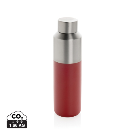 Bouteille publicitaire 600ml en acier recyclé RCS Fluid
