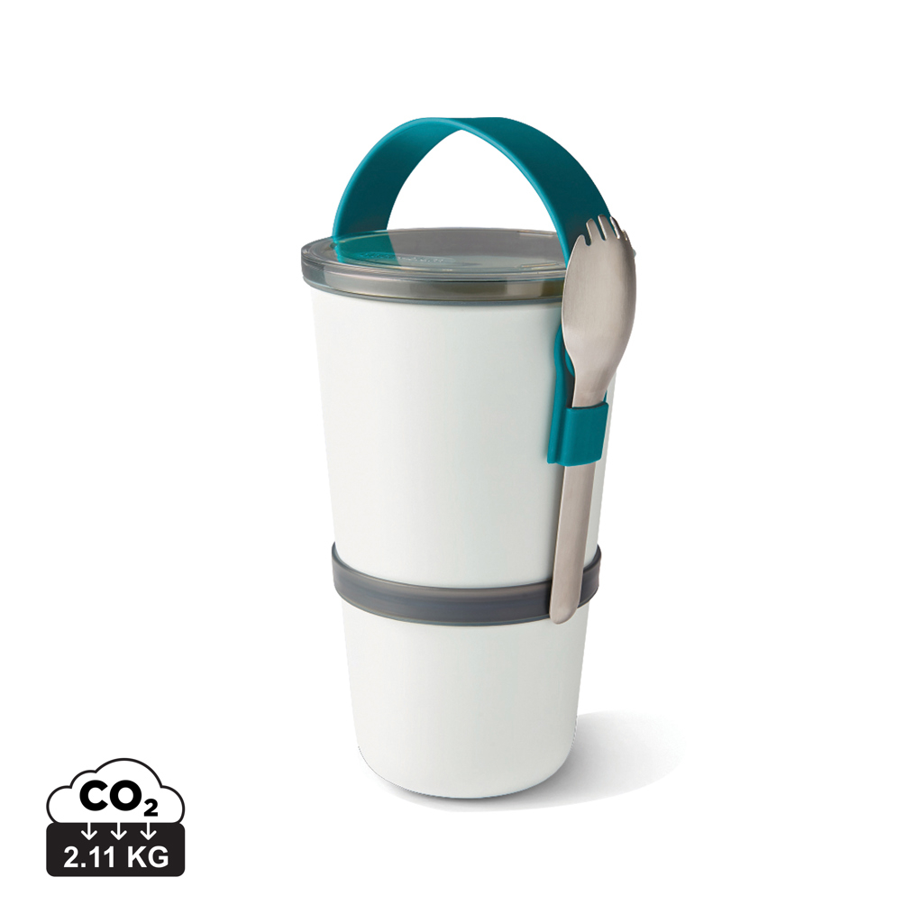 Conteneur à lunch publicitaire 900ml Black+Blum Original Turquoise