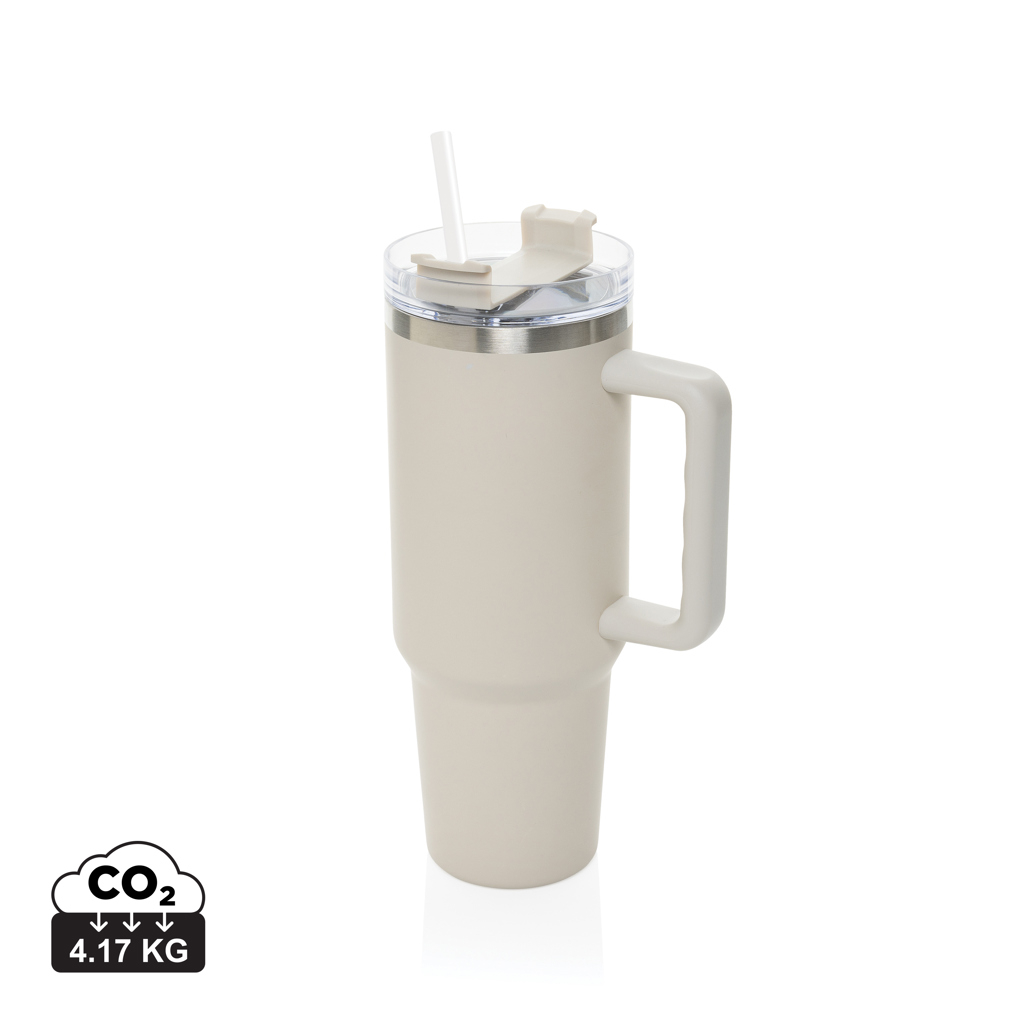Mug personnalisé 1.2L en acier recyclé RCS Stadley Gris