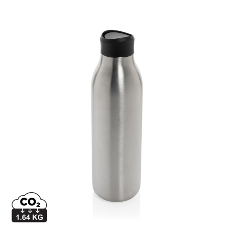 Bouteille promotionnelle 600ml en acier recyclé RCS Avira Alok
